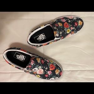 Women’s flower Vans